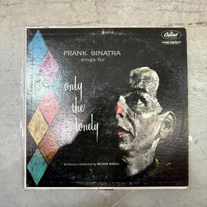 Frank Sinatra Vintage Record Vinyl, Only the Lonely, Capitol Records